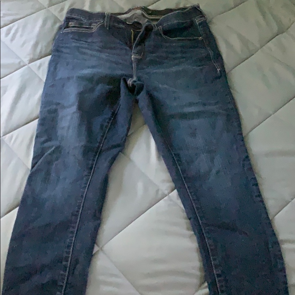 Torrid sky high skinny size 12 medium wash jeans